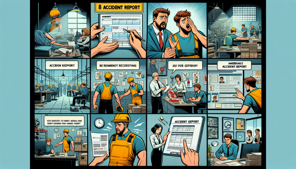 ¿Cuáles son los pasos para reportar un accidente de trabajo?